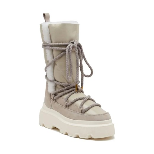 INUIKII Skórzane śniegowce ENDURANCE COZY | z dodatkiem wełny ze sklepu Gomez Fashion Store w kategorii Śniegowce damskie - zdjęcie 184305705