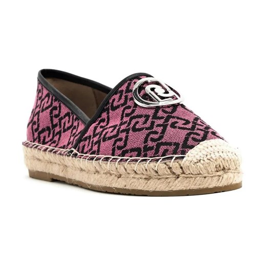 Liu Jo Espadryle VERA 05 | z dodatkiem skóry ze sklepu Gomez Fashion Store w kategorii Espadryle damskie - zdjęcie 184305738
