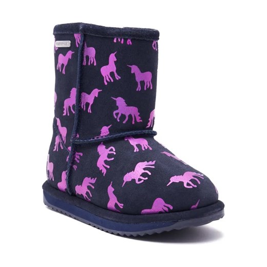 EMU Australia Skórzane śniegowce Rainbow Unicorn Brumby | z dodatkiem wełny ze sklepu Gomez Fashion Store w kategorii Buty zimowe dziecięce - zdjęcie 184305758