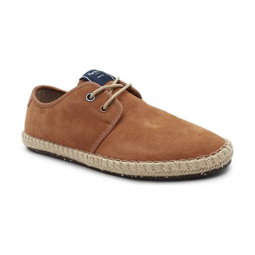 Pepe Jeans London Skórzane espadryle TOURIST CLAIC 40 wyprzedaż Gomez Fashion Store