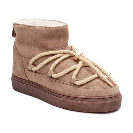 INUIKII Skórzane Śniegowce CLASSIC LOW ze sklepu Gomez Fashion Store w kategorii Śniegowce damskie - zdjęcie 184305888