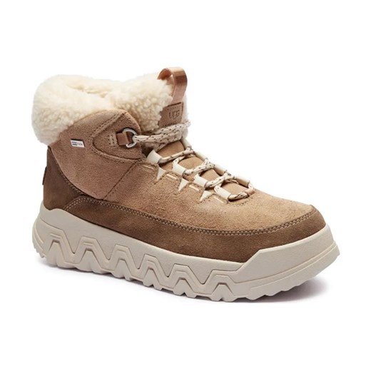 UGG Skórzane śniegowce W TERRETRAIL COZY LACE ze sklepu Gomez Fashion Store w kategorii Śniegowce damskie - zdjęcie 184305967