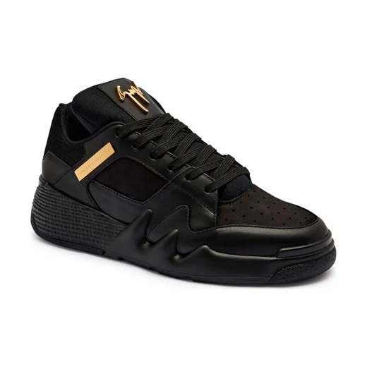 Giuseppe Zanotti Skórzane sneakersy BUCATUR Giuseppe Zanotti 43 wyprzedaż Gomez Fashion Store