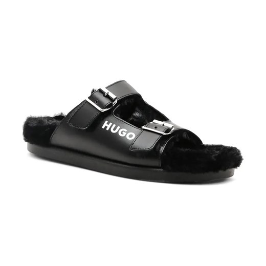 HUGO Ocieplane obuwie domowe Jumble Buckle 37 okazyjna cena Gomez Fashion Store