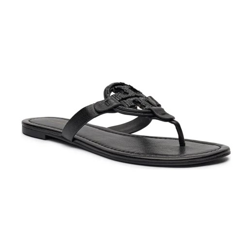 TORY BURCH Skórzane japonki MILLER DECO Tory Burch 36,5 okazja Gomez Fashion Store