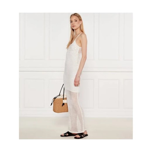 TORY BURCH Skórzane klapki T LOCK ze sklepu Gomez Fashion Store w kategorii Klapki damskie - zdjęcie 184306137