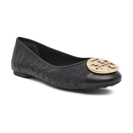 TORY BURCH Skórzane baleriny CLAIRE ze sklepu Gomez Fashion Store w kategorii Balerinki - zdjęcie 184306157
