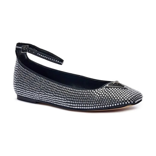 Guess Baleriny LEVVISE | z dodatkiem skóry ze sklepu Gomez Fashion Store w kategorii Balerinki - zdjęcie 184306168