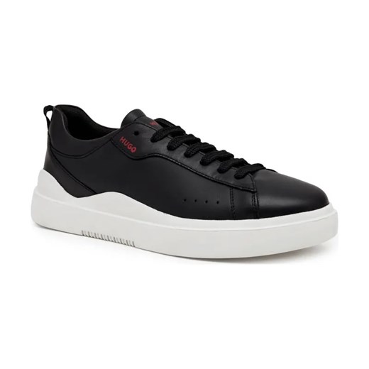 HUGO Skórzane sneakersy Blake Tenn lt N ze sklepu Gomez Fashion Store w kategorii Buty sportowe męskie - zdjęcie 184306178