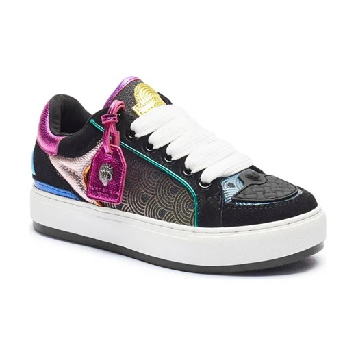 Kurt Geiger Sneakersy SOUTHBANK TAG | z dodatkiem skóry ze sklepu Gomez Fashion Store w kategorii Buty sportowe damskie - zdjęcie 184306227