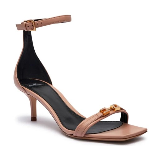 Elisabetta Franchi Skórzane sandały na szpilce ze sklepu Gomez Fashion Store w kategorii Sandały damskie - zdjęcie 184306238