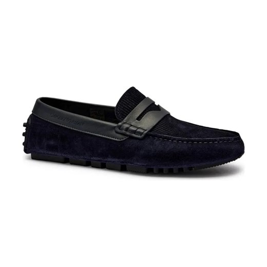 Emporio Armani Skórzane mokasyny ze sklepu Gomez Fashion Store w kategorii Mokasyny męskie - zdjęcie 184306269