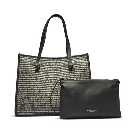 GIANNI CHIARINI Shopperka + saszetka | z dodatkiem skóry ze sklepu Gomez Fashion Store w kategorii Torby Shopper bag - zdjęcie 184306317
