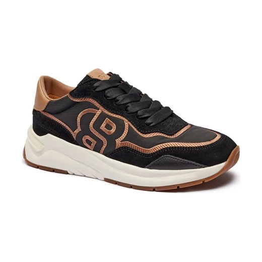 BOSS BLACK Sneakersy Skylar | z dodatkiem skóry ze sklepu Gomez Fashion Store w kategorii Buty sportowe damskie - zdjęcie 184306399