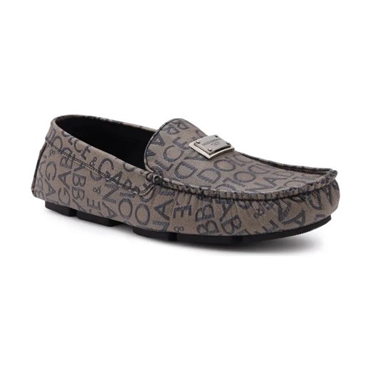 Dolce & Gabbana Mokasyny | z dodatkiem skóry ze sklepu Gomez Fashion Store w kategorii Mokasyny męskie - zdjęcie 184306425