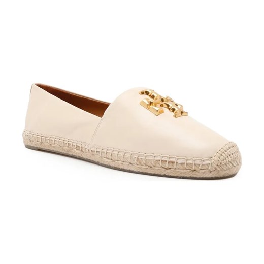 TORY BURCH Skórzane espadryle ELEANOR ze sklepu Gomez Fashion Store w kategorii Espadryle damskie - zdjęcie 184306456