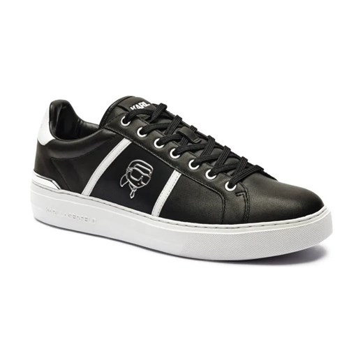 Karl Lagerfeld Skórzane sneakersy ze sklepu Gomez Fashion Store w kategorii Buty sportowe męskie - zdjęcie 184306468