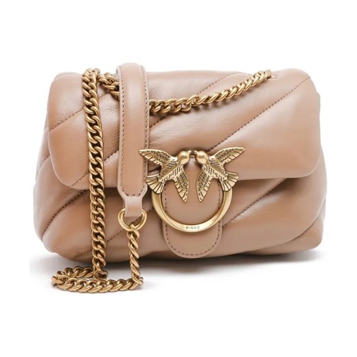 Pinko Skórzana torebka na ramię LOVE ze sklepu Gomez Fashion Store w kategorii Listonoszki - zdjęcie 184306487