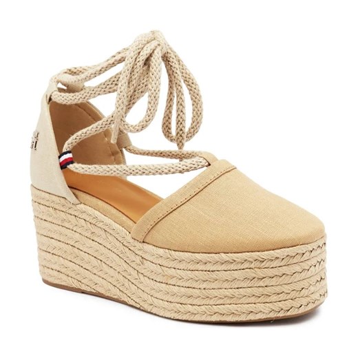 Tommy Hilfiger Sandały | z dodatkiem skóry ze sklepu Gomez Fashion Store w kategorii Sandały damskie - zdjęcie 184306516