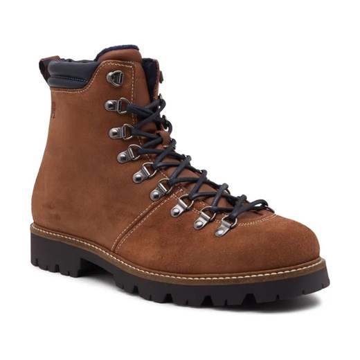 Tommy Hilfiger Skórzane trapery HILFIGER W MIX SUEDE HOOKS Tommy Hilfiger 43 Gomez Fashion Store promocja