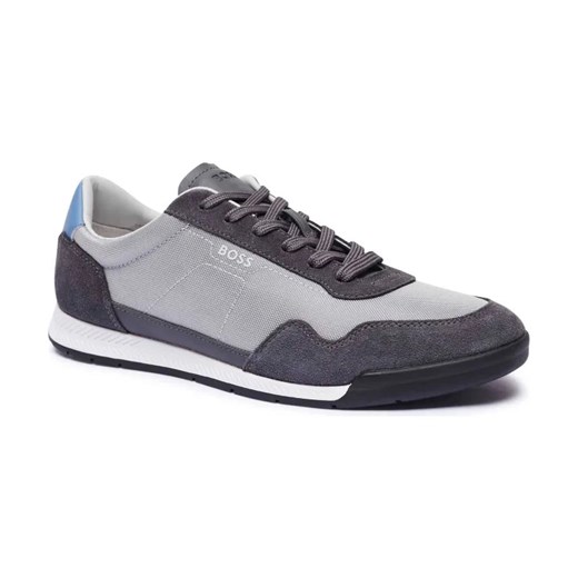 BOSS BLACK Sneakersy Titanium SL_sdtxny | z dodatkiem skóry ze sklepu Gomez Fashion Store w kategorii Buty sportowe męskie - zdjęcie 184306628