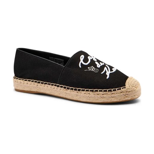 Espadryle damskie Karl Lagerfeld z tworzywa sztucznego
