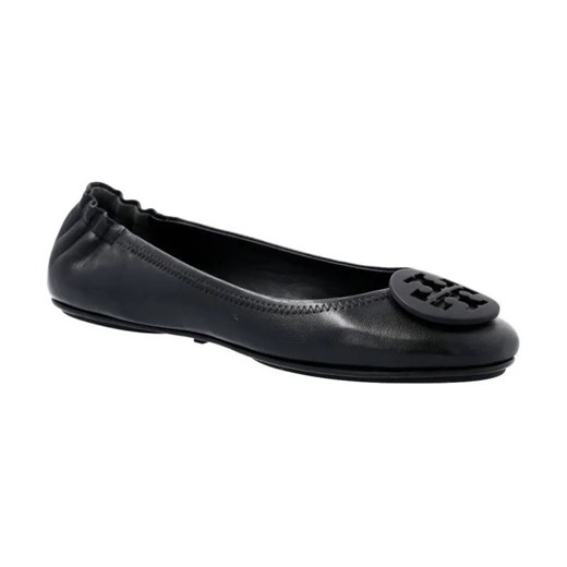 TORY BURCH Skórzane baleriny MINNIE ze sklepu Gomez Fashion Store w kategorii Balerinki - zdjęcie 184306917