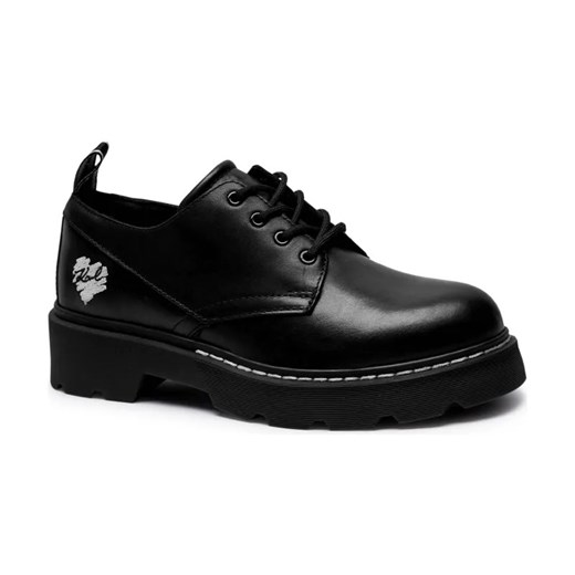 Karl Lagerfeld Skórzane derby KAMDEN Heart Of Karl ze sklepu Gomez Fashion Store w kategorii Półbuty damskie - zdjęcie 184306925