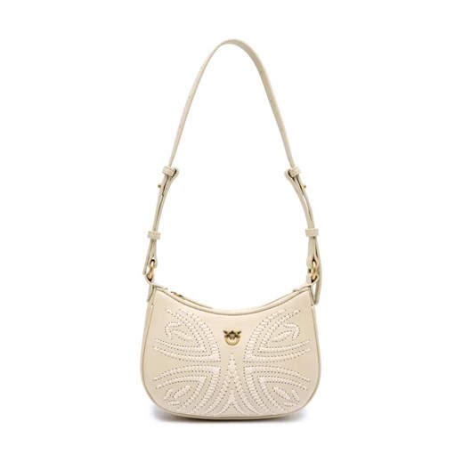 Pinko Skórzana torebka na ramię HALF MOON BABY ze sklepu Gomez Fashion Store w kategorii Listonoszki - zdjęcie 184306927
