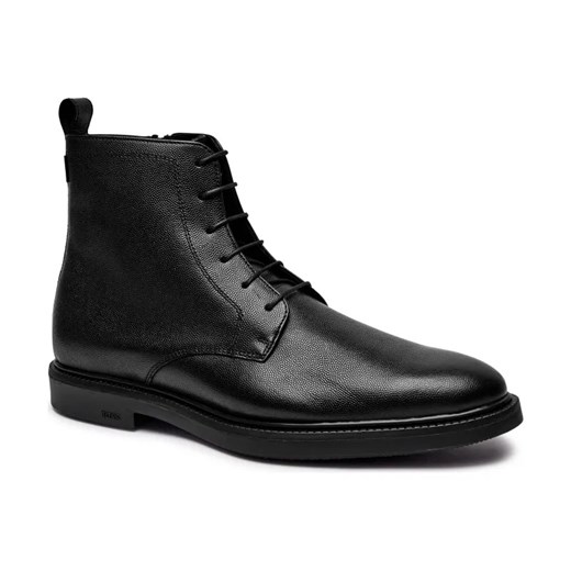 BOSS BLACK Skórzane buty wysokie Larry_Halb_grpr GTX ze sklepu Gomez Fashion Store w kategorii Buty zimowe męskie - zdjęcie 184306947