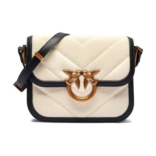 Pinko Torebka na ramię LOVE MINI | z dodatkiem skóry ze sklepu Gomez Fashion Store w kategorii Listonoszki - zdjęcie 184306968