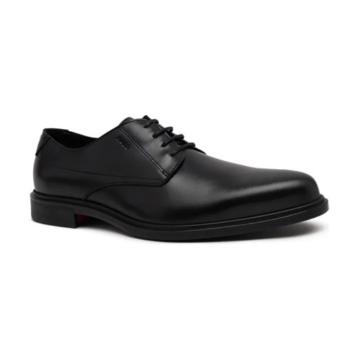 HUGO Skórzane derby Kerr ze sklepu Gomez Fashion Store w kategorii Buty eleganckie męskie - zdjęcie 184306977