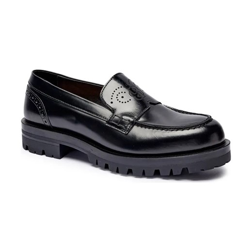 BOSS BLACK Skórzane loafersy Helen ze sklepu Gomez Fashion Store w kategorii Półbuty damskie - zdjęcie 184307057