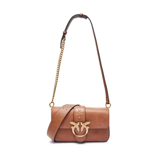 Pinko Skórzana torebka na ramię LOVE ONE MINI SLOUCHY ze sklepu Gomez Fashion Store w kategorii Listonoszki - zdjęcie 184307157