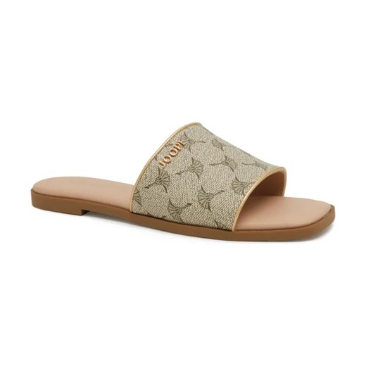 Joop! Klapki mazzolino merle | z dodatkiem skóry ze sklepu Gomez Fashion Store w kategorii Klapki damskie - zdjęcie 184307158