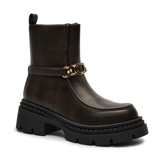 TWINSET Botki | z dodatkiem skóry ze sklepu Gomez Fashion Store w kategorii Botki - zdjęcie 184307179