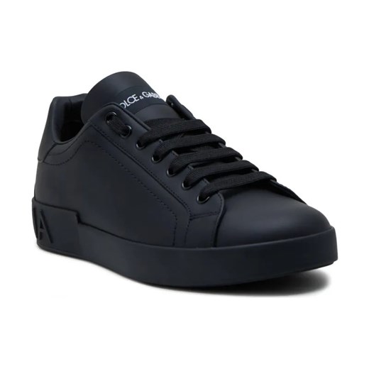 Dolce & Gabbana Skórzane sneakersy Dolce & Gabbana 47 okazja Gomez Fashion Store