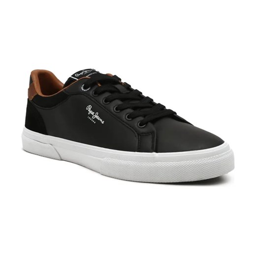 Pepe Jeans London Trampki KENTON | z dodatkiem skóry ze sklepu Gomez Fashion Store w kategorii Trampki męskie - zdjęcie 184307207