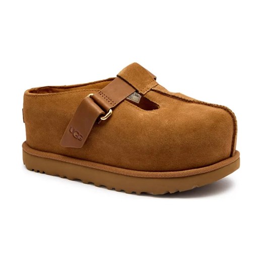 UGG Skórzane mule Goldenstar Hi ze sklepu Gomez Fashion Store w kategorii Klapki damskie - zdjęcie 184307219
