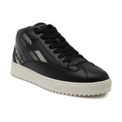 Emporio Armani Skórzane sneakersy ze sklepu Gomez Fashion Store w kategorii Buty sportowe męskie - zdjęcie 184307276