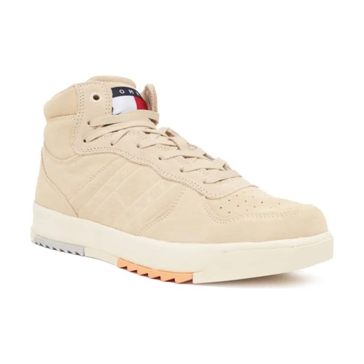 Tommy Jeans Skórzane sneakersy SUEDE BASKET MIDCUT ze sklepu Gomez Fashion Store w kategorii Buty sportowe męskie - zdjęcie 184307308