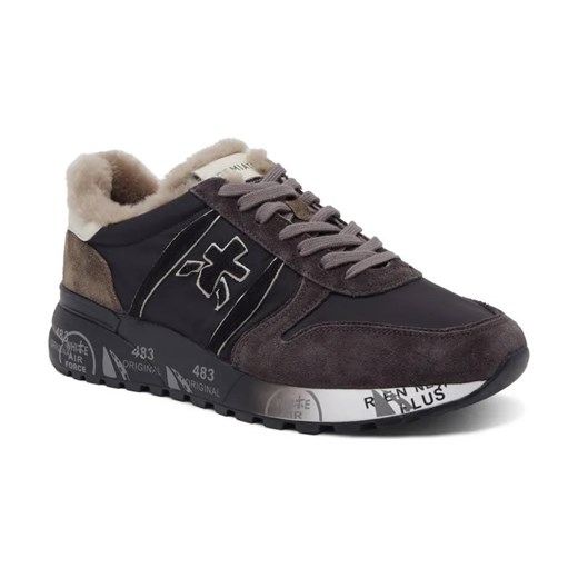 Premiata Sneakersy LANDER | z dodatkiem skóry ze sklepu Gomez Fashion Store w kategorii Buty sportowe męskie - zdjęcie 184307325