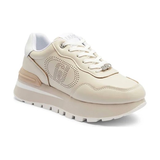 Liu Jo Skórzane sneakersy AMAZING 20 ze sklepu Gomez Fashion Store w kategorii Buty sportowe damskie - zdjęcie 184307457