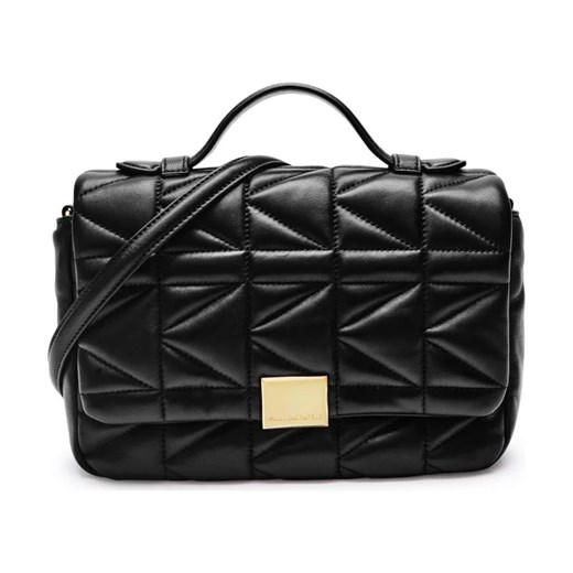Karl Lagerfeld Skórzana torebka na ramię k/kuilt ze sklepu Gomez Fashion Store w kategorii Listonoszki - zdjęcie 184307499