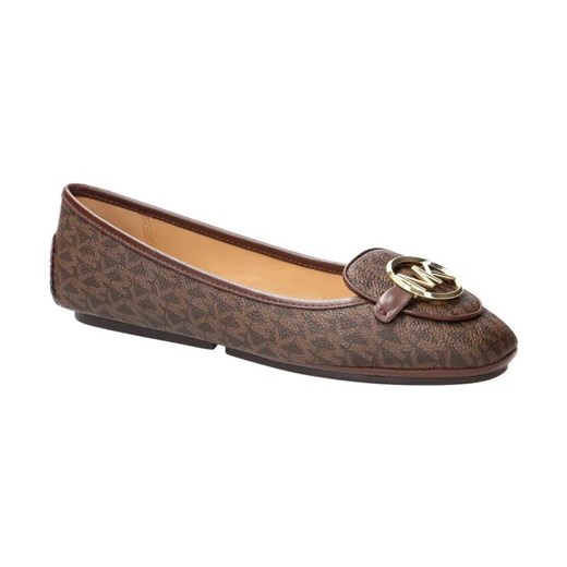 Michael Kors Baleriny LILLIE | z dodatkiem skóry ze sklepu Gomez Fashion Store w kategorii Balerinki - zdjęcie 184307505