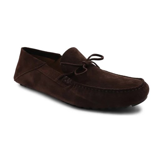 BOSS BLACK Skórzane mokasyny Driver_Mocc_sdl ze sklepu Gomez Fashion Store w kategorii Mokasyny męskie - zdjęcie 184307508