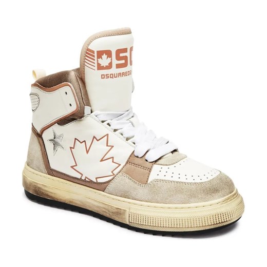 Dsquared2 Skórzane sneakersy Boogie ze sklepu Gomez Fashion Store w kategorii Buty sportowe męskie - zdjęcie 184307527