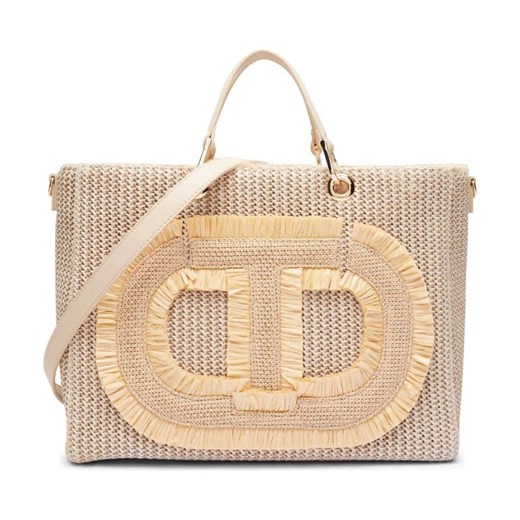 TWINSET Shopperka ze sklepu Gomez Fashion Store w kategorii Torby Shopper bag - zdjęcie 184307528