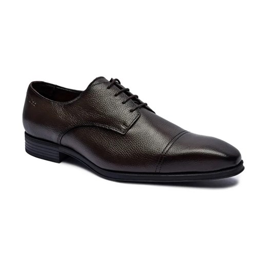 BOSS BLACK Skórzane derby Theon ze sklepu Gomez Fashion Store w kategorii Buty eleganckie męskie - zdjęcie 184307567