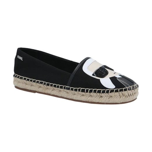 Karl Lagerfeld Espadryle kamini | z dodatkiem skóry ze sklepu Gomez Fashion Store w kategorii Espadryle damskie - zdjęcie 184307645